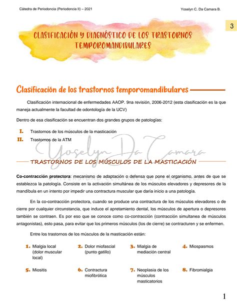 Solution Clasificaci N Y Diagn Stico De Los Trastornos