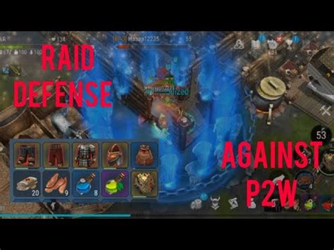 FROSTBORN SOLO RAID DEFENCE AGAINST P2W MAXED RUNES WITH LEGENDAEY SET