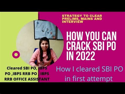 How To Crack SBI PO In 2022 Strategy To Clear Prelims Mains Interview