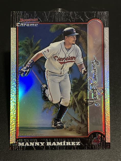 Bowman Chrome International Refractor Manny Ramirez D