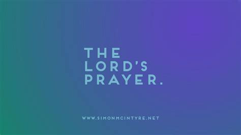 The Lord's Prayer