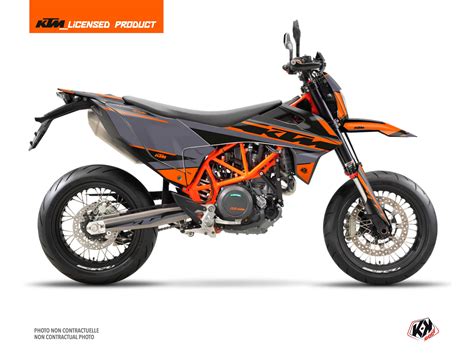 Kit D Co Moto Cross Breakout Ktm Smc R Gris Kutvek