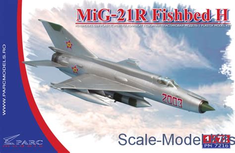 Parc Models Mig 21r Fishbed H Plastic Scale Model Kit In 172 Scale