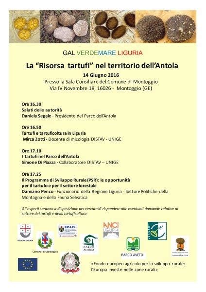 Convegno La Risorsa Tartufi Nel Territorio DellAntola Parco