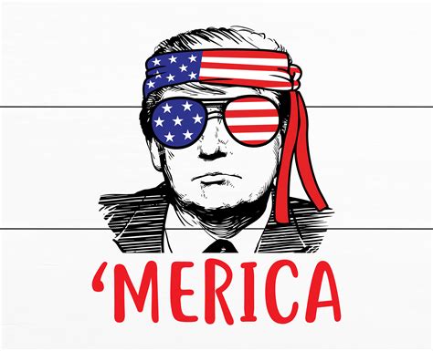 Trump Merica Svg Merica Svg Donald Trump Svg Trump Etsy