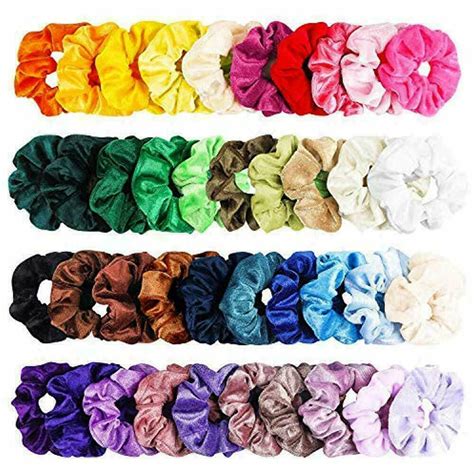 Cheap Velvet Elastic Hair Scrunchies Hair Bands Scrunchy Hair Band Hair