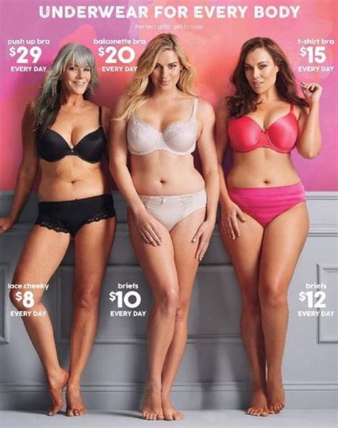 These Australian Target Ads Feature Full Figured Women In Lingerie Good