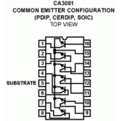 CA3081 NPN Transistor Array