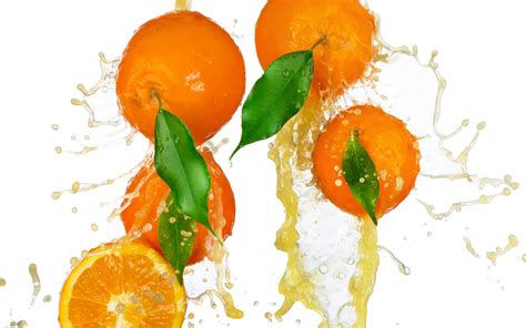 Wallpaper Food Fruit Peppers Tangerine Spray Citrus Clementine