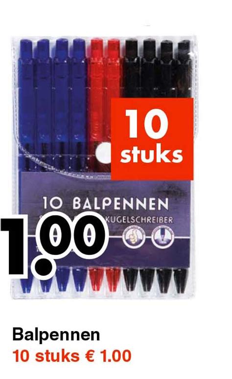 Balpennen Aanbieding Bij Wibra 1Folders Nl