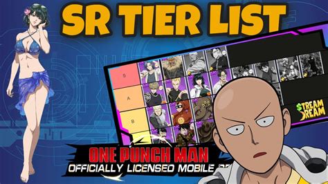 SR Tier List One Punch Man The Strongest YouTube