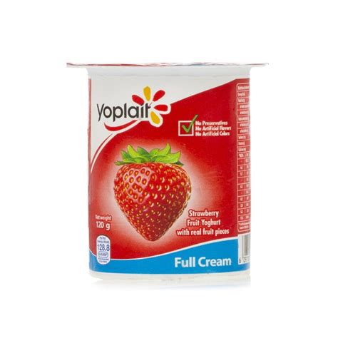 Yoplait Strawberry Yoghurt 120g Spinneys Uae