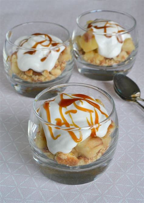 Tarte Aux Pommes Et Caramel En Verrines Quand Nad Cuisine