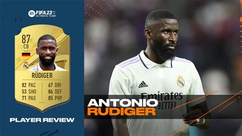 Best Gold Cb On Fifa Rudiger Player Review Fifa Ultimate