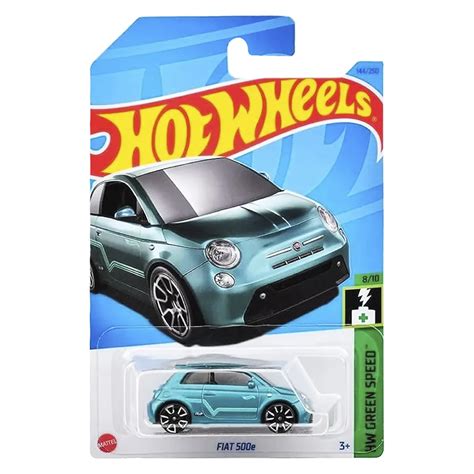Carro Hot Wheeels Hw Green Speed 8 10 Fiat 500e Atacado Collections