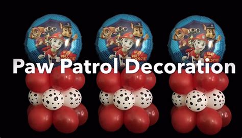 Paw Patrol Decoration Ideas