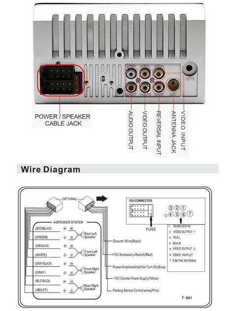 Podofo Car Stereo Wiring Diagram Podofo Din Android Car Ra