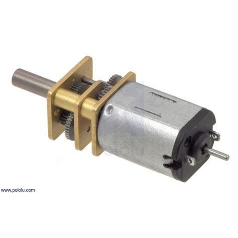 Pololu Micro Metal Gearmotor Hp V With Extended Motor