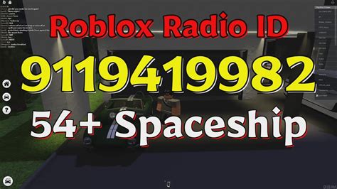 Spaceship Roblox Radio Codes IDs YouTube