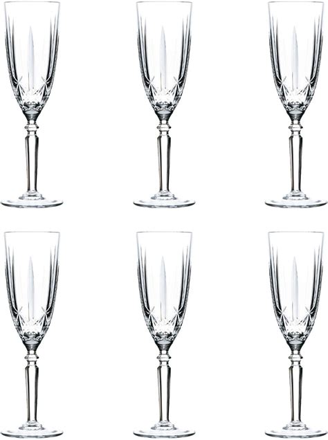 RCR Crystal 6X 290ml Crystal Glass Red Wine Glasses RCR Orchestra