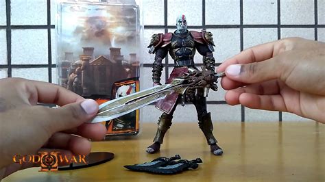 NECA God Of War 2 Kratos Ares Armor With The Blade Of Olympus Blade