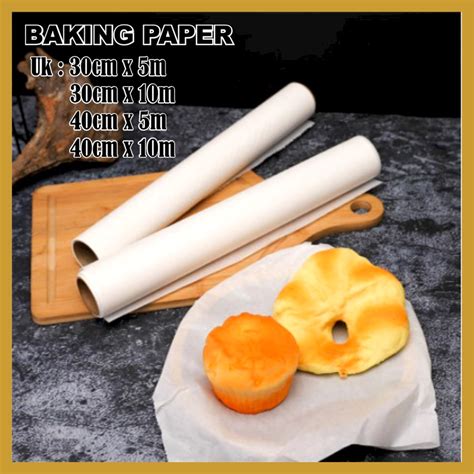 Jual Kertas Roti Baking Paper Non Stick Kertas Roti Kue Anti Lengket