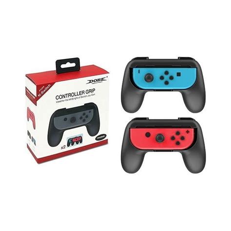 Adaptador Grip Joycon Unidades Dobe Nintendo Switch Nuevo Playtec Games