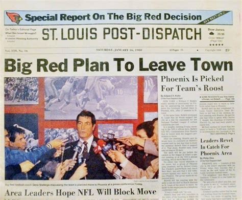 St Louis Football Cardinals On Twitter Otd Bill Bidwill