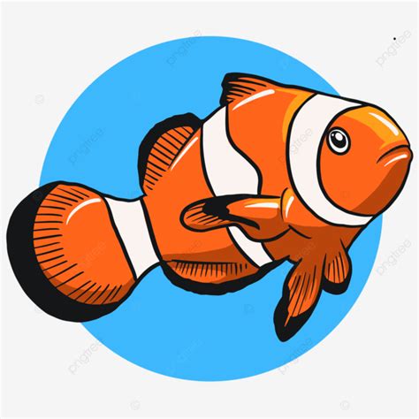 Clown Fish Clown Fish Vector Nemo Fish Ikan Badut PNG And Vector