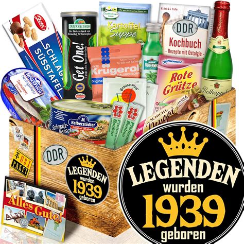 Legenden 1939 Geschenke Geburtstag Männer DDR Spezialitäten