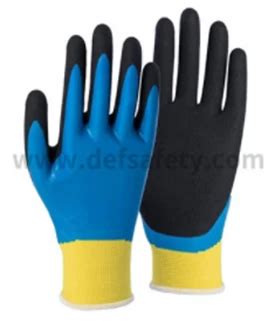 Buy G Polyester Shell Latex Sandy Double Coated Gloves Fully Palm