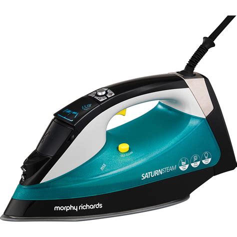 Morphy Richards Saturn Steam 305000 2400 Watt Iron -Black / Green ...