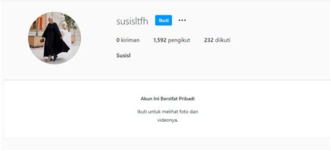 Akun Instagram Susi Babysitter Yang Dinikahi Steno Ricardo Mantan