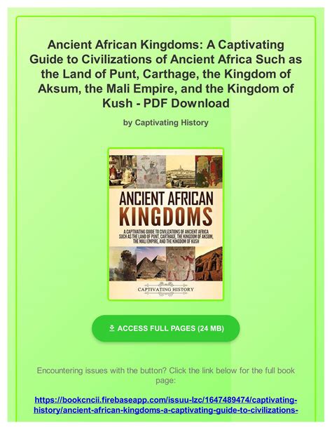 (PDF) Ancient African Kingdoms: A Captivating Guide to Civilizations of