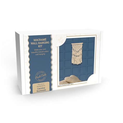 macrame wall hanging kit clark craft products