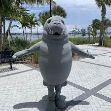 Mia the Manatee Mascot Costume | Mascot Makers - Custom mascots and characters