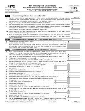 IRS 4972 DSA Fill And Sign Printable Template Online