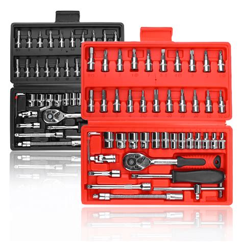 46 In 1 Car Repair Tool Kit Artofit