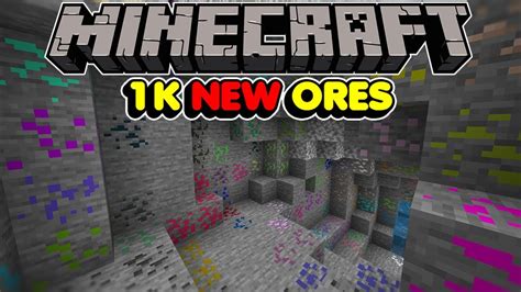 Minecraft Bedrock This Addon Adds New Ores Ore Randomizer