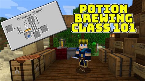 Potion Brewing Minecraft Tutorial Youtube