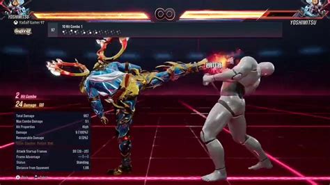 Tekken 8 Yoshimitsu Move List And Command List Youtube