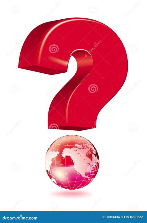 global problem stock illustration illustration  question