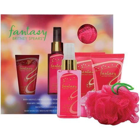 Buy Britney Spears Fantasy Body Mist 100ml 4 Piece Set Online At Chemist Warehouse®