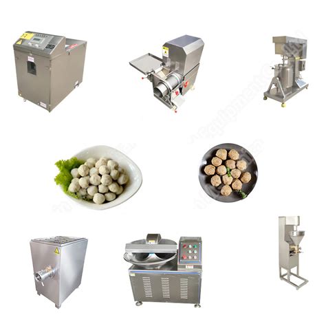 Chinese Meat Ball Machine Fishball Machine Small Fishball Making