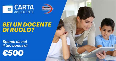 Carta Del Docente Konnet Informatica Servizi