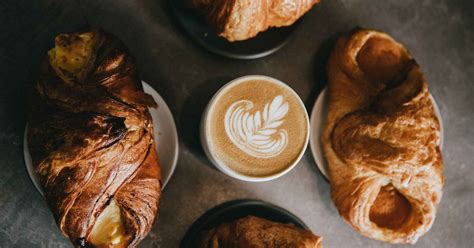 Homemade Croissant With Coffee Kress