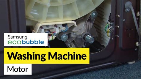 How To Replace The Motor On A Samsung Ecobubble Washing Machine Youtube