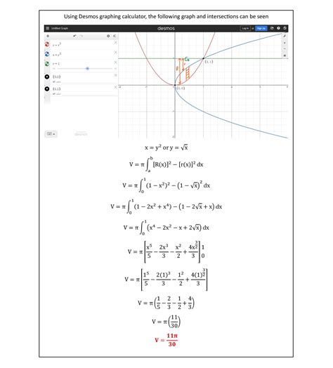 Solved MY NOTES ASK YOUR TEACHER Find The Volume V Of The Solid