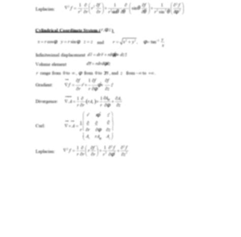 Solution Vector Formula Sheet Studypool