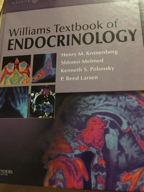 Williams Textbook Of Endocrinology Edition 11 Saunders